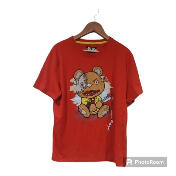 BKYS Unisex Red T-Shirt - Picture 1 of 6